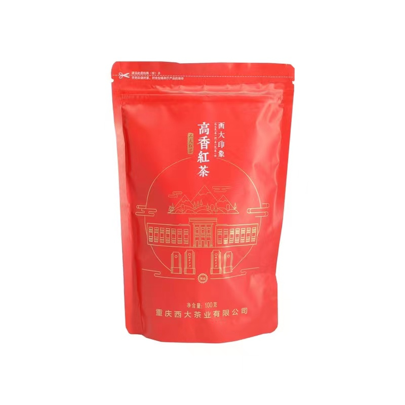 西南大學(xué)出品 紅茶敬業(yè) 西大印象 西農(nóng)茶葉 袋裝100克